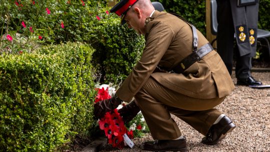 Commemorating the 30th Anniversary of the Mull of Kintyre Chinook helicopter tragedy 02062024 CREDIT Army NI