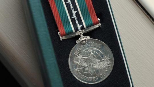 Commemorative Allied Ex Prisoners of War POW medal 080423 CREDIT RAF