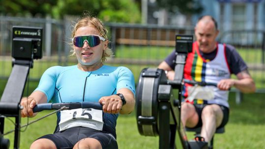 Competitors at the Strength of Sprit Games 