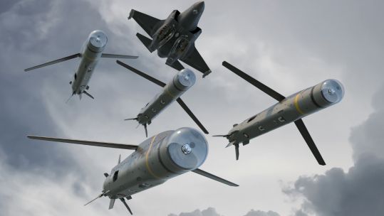 Cover image: A computer-generated image of an F-35 launching SPEAR3 missiles (Picture: MOD).