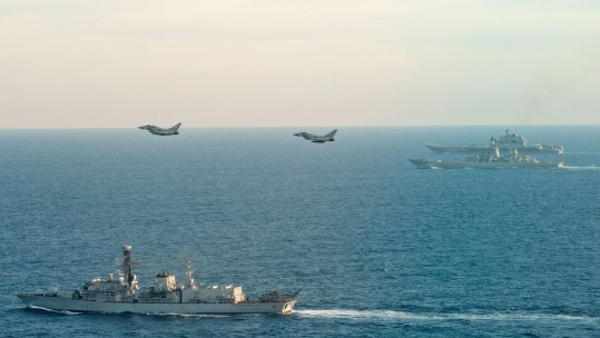 Russian warships