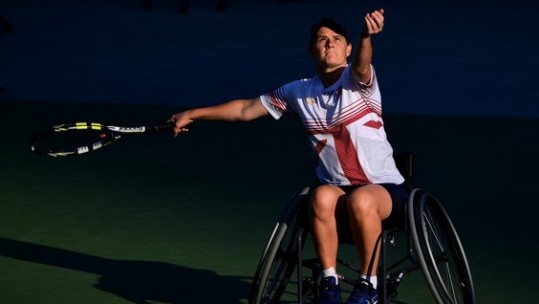 Wheelchair tennis player & forces veteran Cornelia Oostuizen