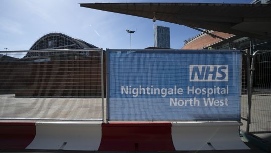 Coronavirus NHS Nightingale Hospital North West Manchester 070420 CREDIT Xinhua PA.jpg 