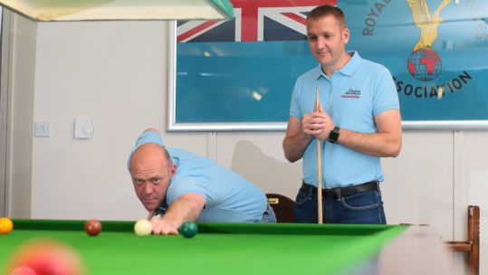 Corporal Joel Pickersgill and Sergeant Chris Bullen