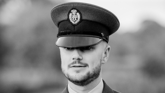 Corporal Liam Proudley killed in a road traffic collision on Monday 29 April CREDIT RAF