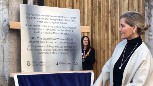 Sophie The Countess of Wessex Royal Victoria Country Park Natasha Reneaux Forces Radio BFBS