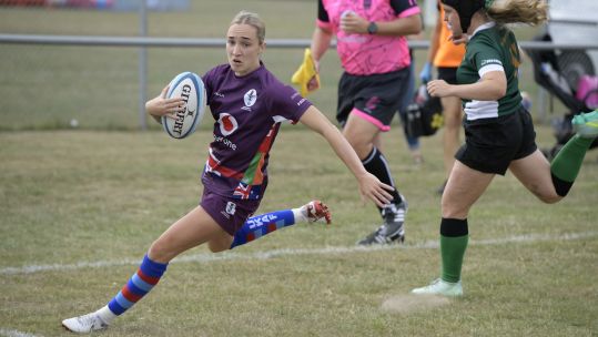 Courtney Pursglove crosses line for UKAF v Irish Credit Alligin Photography Date 21082025.jpg 