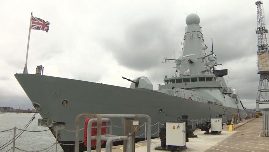 HMS Daring To Join Fight Against IS