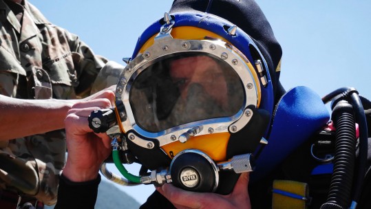 The Royal Engineers Who Sap Underwater