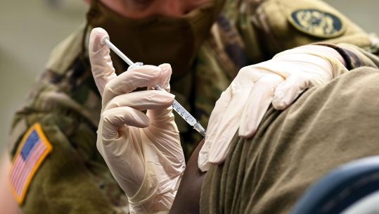 Covid mandate US military DATE 12012023 CREDIT Alamy .jpg