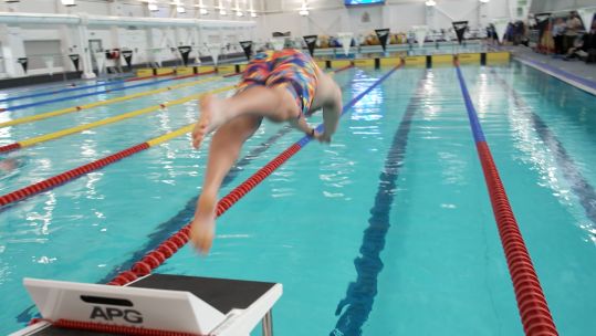 Cpl Bob Grantham Team UK Invictus Games diving 02092023 CREDIT BFBS