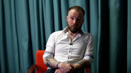 Craig Rands, a REME veteran who claims ayahuasca cured him of PTSD 240823 CREDIT BFBS