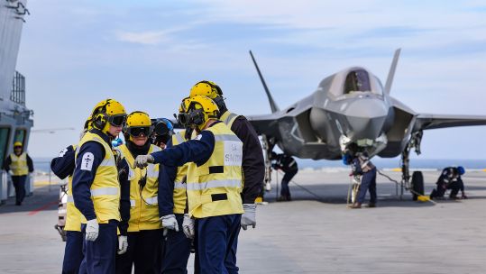 Credit MOD Carrier Strike Group announcement