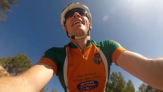Military Athletes Take On Cyprus Cycle Challenge