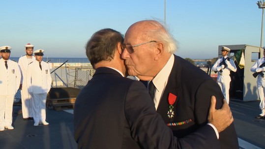 D-Day Veteran Awarded France's Highest Military Medal