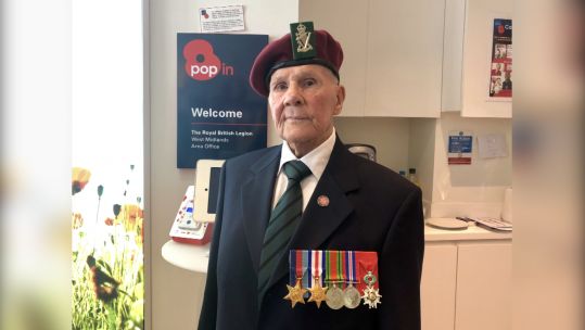 D-Day veteran Jim Kelly