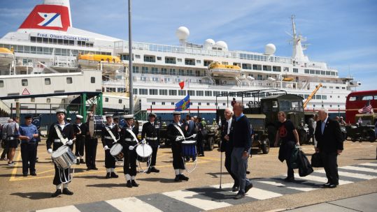D-Day veterans MV Boudicca