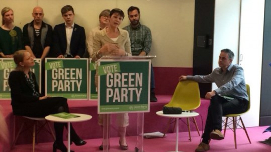 Green Party Manifesto Pledges To Scrap Trident Replacement