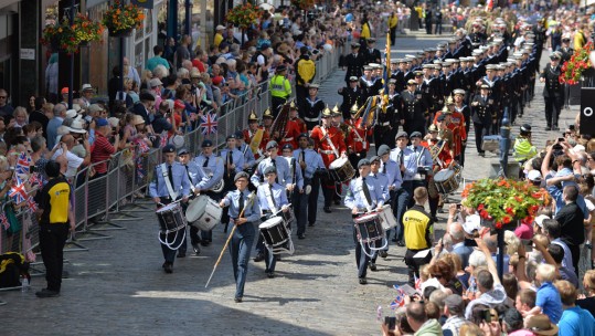 All The Best Photos From The Armed Forces Day Parade