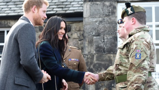 Harry Megan Edinburgh Garrison HQ MOD