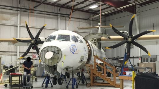 £60 Million Spy Plane Left Sitting In Hangar