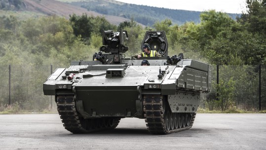 AJAX armoured vehicle - British Army Sept 17