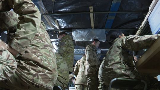 DESERT RATS BACK IN GERMANY on exercise Credit BFBS 2 200120