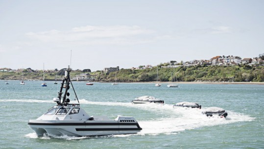 Royal Navy autonomous minesweeper