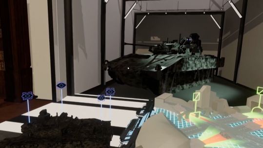 DSTL's Museum of the Future virtual reality simulation
