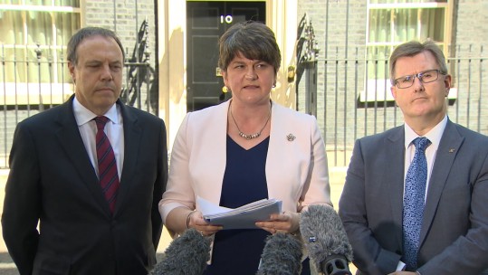 DUP Announce Conservative Deal 