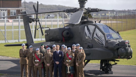 Prince Harry At Middle Wallop