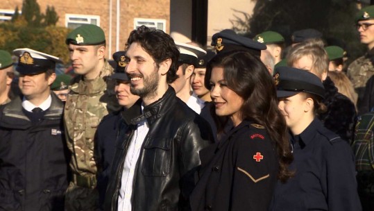 Troops Meet Dad&#039;s Army Stars At Military Screening