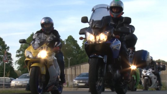 Dambusters Heroes Honoured By Motorcyclists In Germany