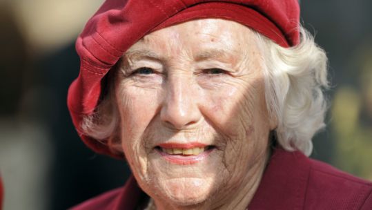 Dame Vera Lynn in 2009, aged 92. Credit: PA