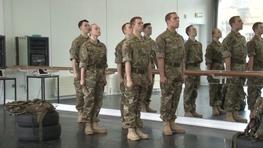 Military Movement: The Dancers Inspired By Our Soldiers 