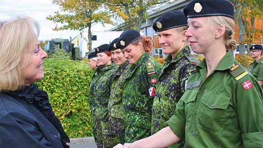 A Danish View of Females on the Front Line