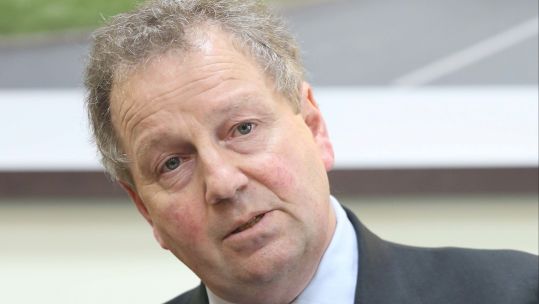 Cover image: Danny Kinahan speaking in the Palace of Westminster in April 2017 (Picture: PA).