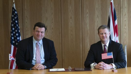 Defence Minister and Head of the US Army sign Modernisation Agreement 14072020 CREDIT MOD