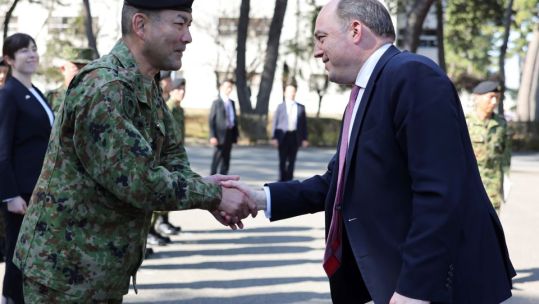 Defence Secretary Ben Wallace in Japan for DSEI in Tokyo