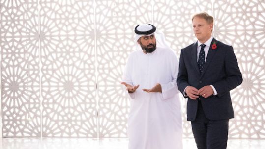 Defence Secretary Grant Shapps travelled to the Middle East for a security mission 27102023 CREDIT MOD.jpg