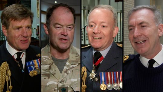 Defence chiefs reflect on their standout moments of 2023 CREDIT BFBS