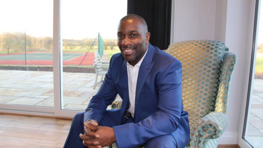 Olympian and motivational speaker Derek Redmond