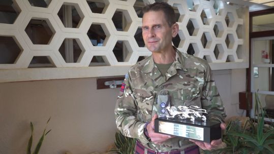 Dhekelia-70th-Anniversary-Lieutenant-Colonel-Tim-Wildish-Station-Commander,-Dhekelia-Station-041223-CREDIT-BFBS