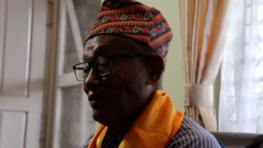 Dhir Bahadur Gurung Gurkha Veteran Nepal CREDIT BFBS