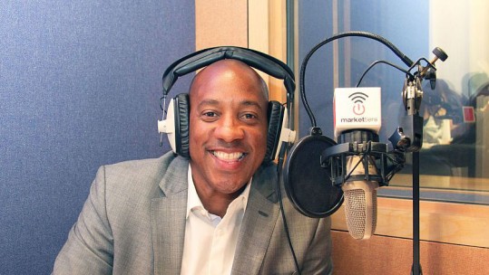 Dion Dublin Broadcast PR Markettiers Picture Totally Connected Hal Stewart Forces Radio BFBS