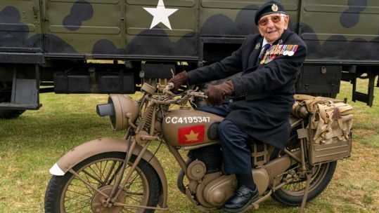 Donald ‘Don’ Sheppard D Day veteran CREDIT Shappard family