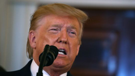 Donald Trump giving speech in White House 080120 CREDIT PA.jpg