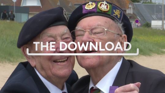 veteran grandad Ken smiling