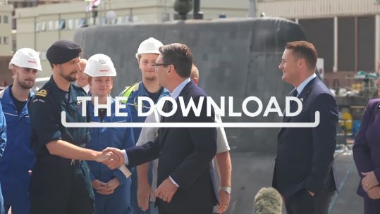 Prime Minister Andy Burnham confirms an £8.4bn investment in the next generation of UK nuclear submarines