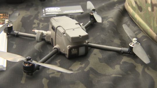 Drones come in a variety of sizes.